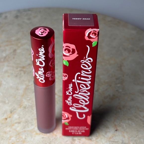 NIB Lime‎ Crime TEDDY BEAR Velvetines Liquid Lipstick - Picture 1 of 2